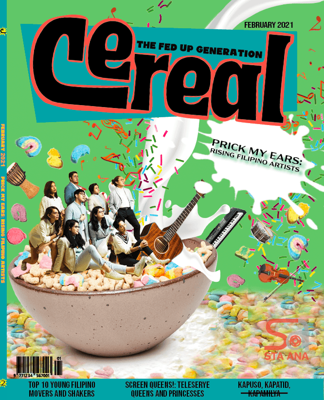 Cereal Magazine Cover design by Riz Sta. Ana