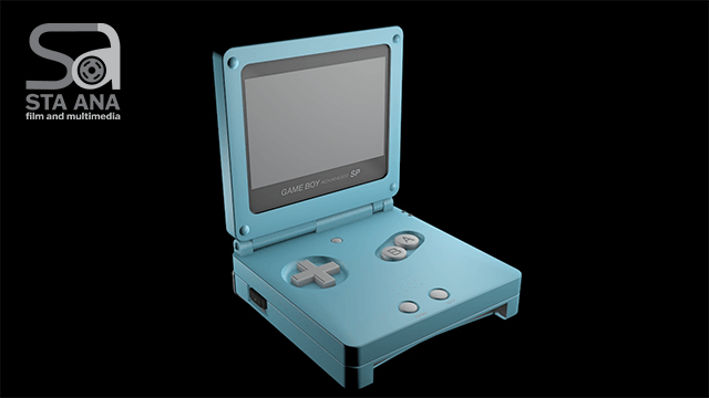 Game Boy Advance 3D model by Riz Sta. Ana