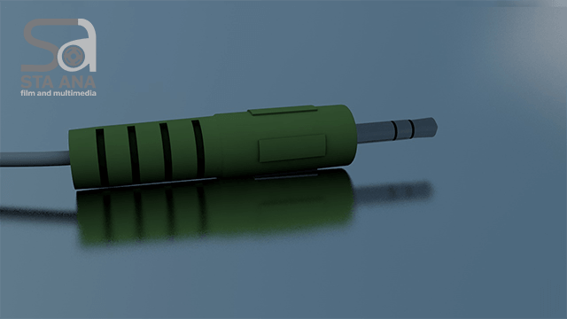 3D Speaker model angle view by Riz Sta. Ana