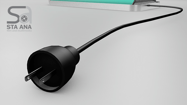 Toaster 3D model angle view by Riz Sta. Ana