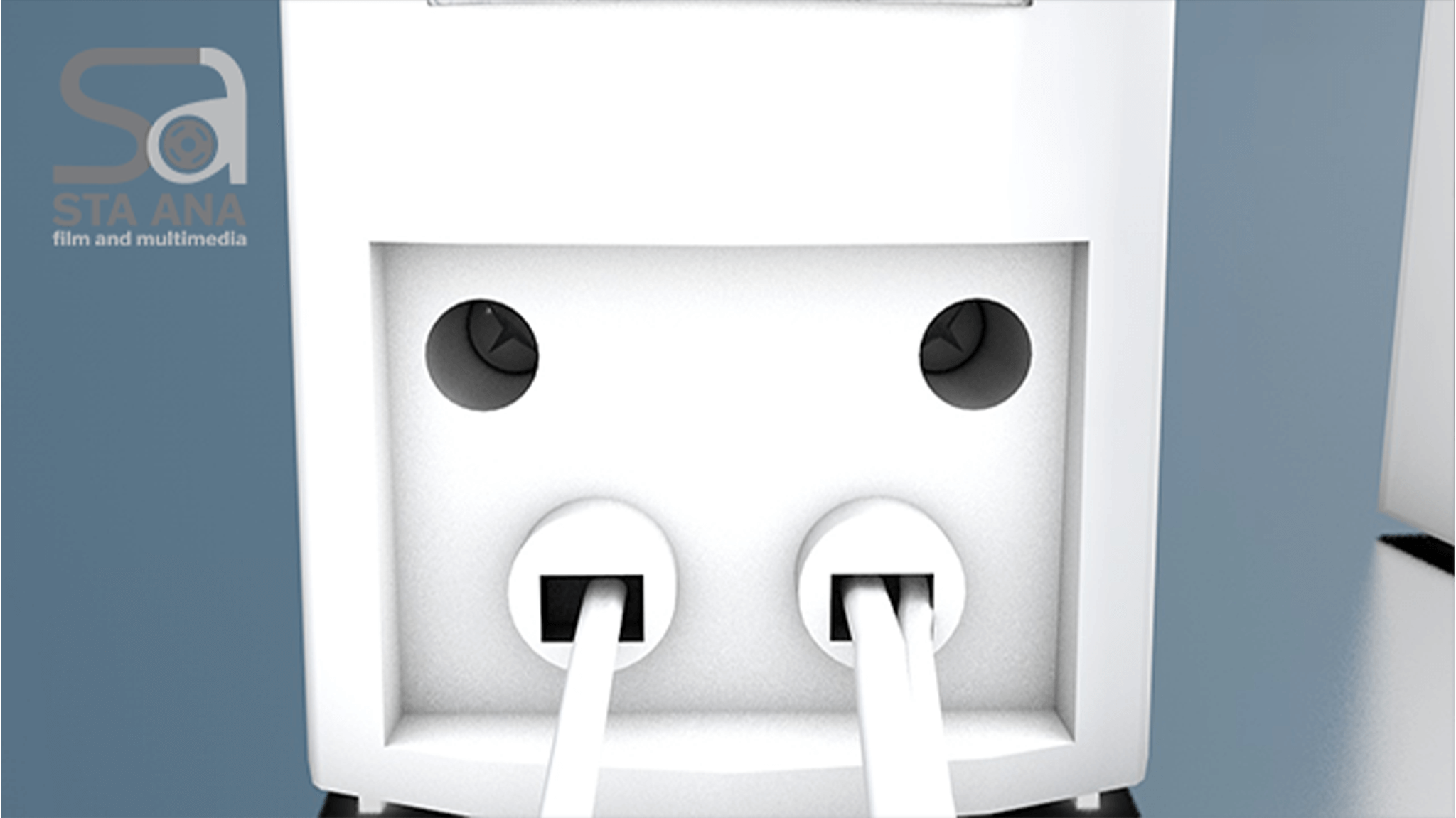 3D Speaker model front view by Riz Sta. Ana